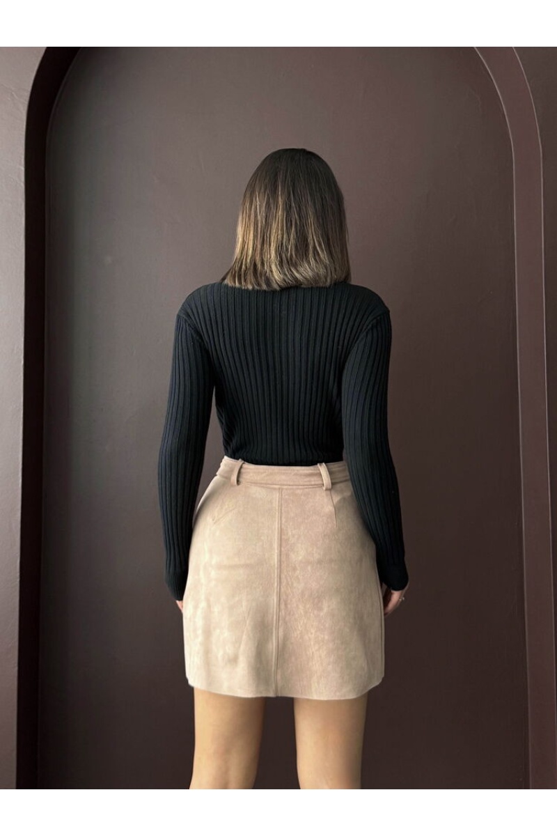 Topshow Kemerli Etek