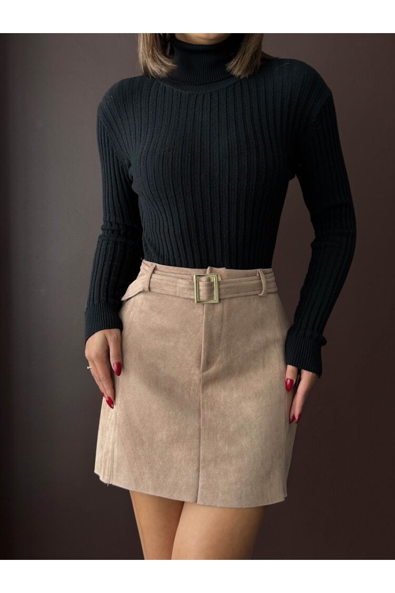 Topshow Kemerli Etek