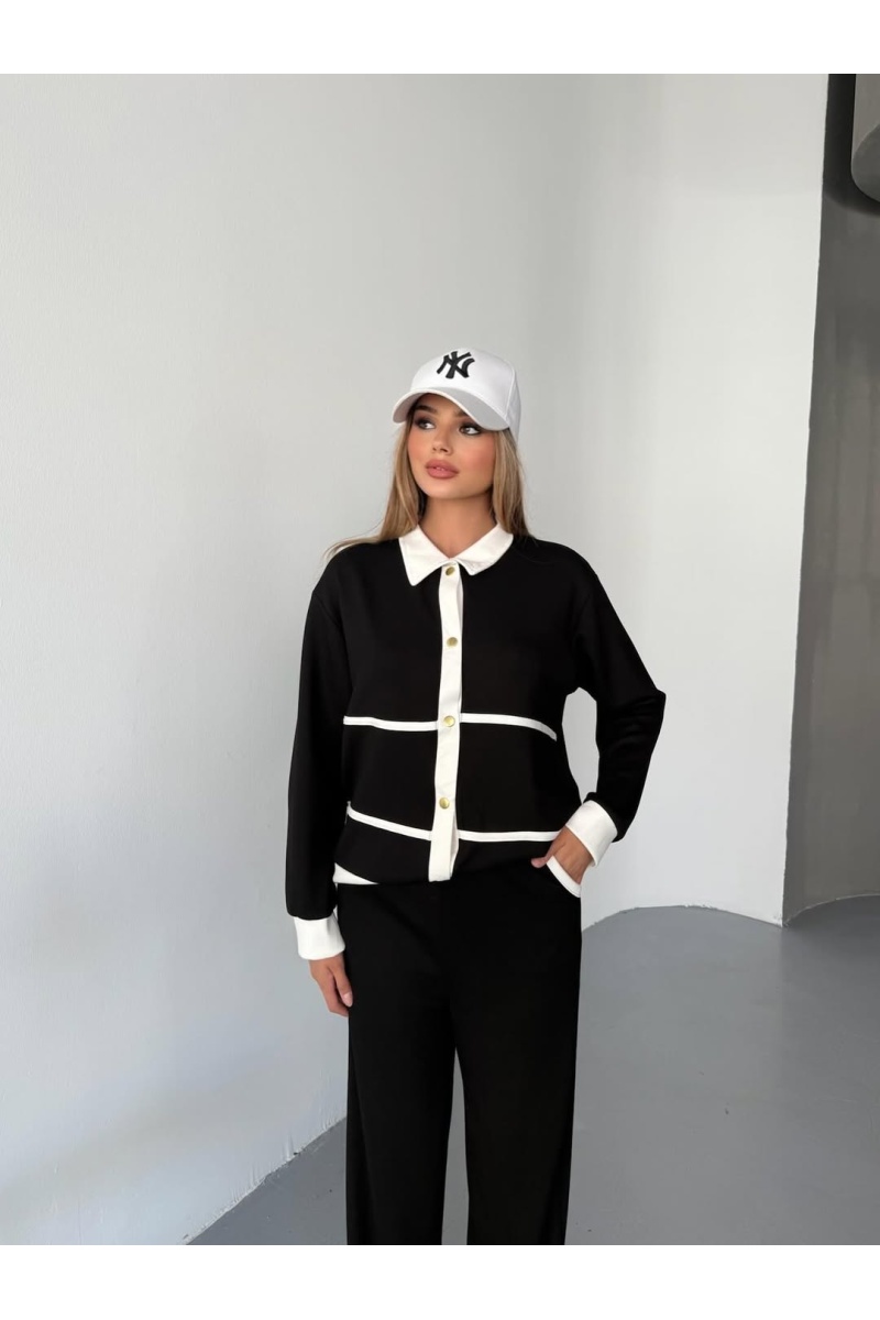 Yakalı Çıtçıtlı Takım