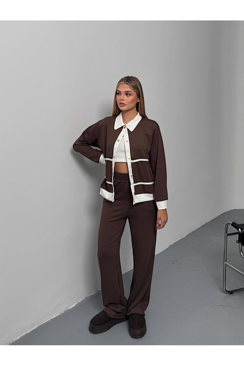 Yakalı Çıtçıtlı Takım