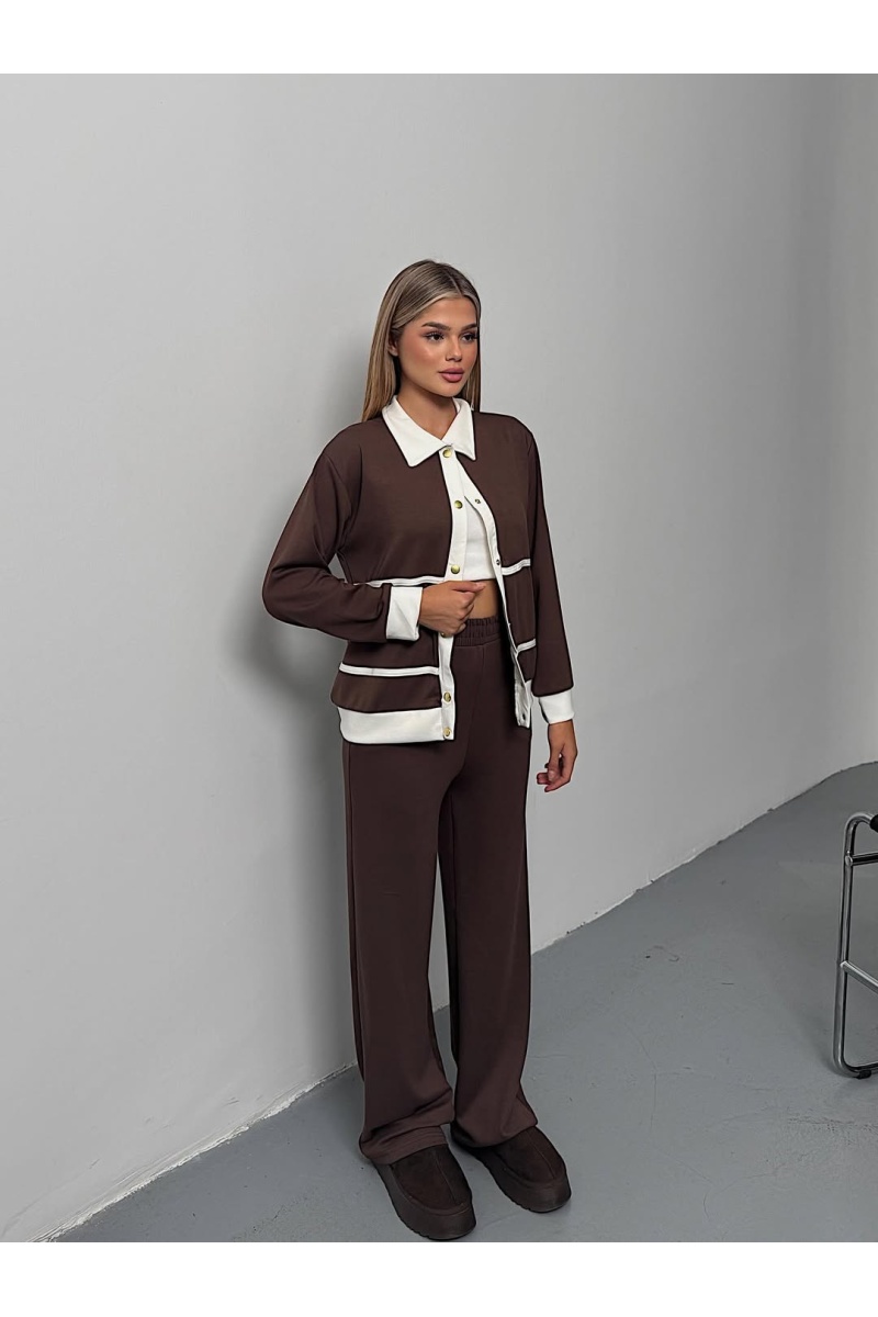 Yakalı Çıtçıtlı Takım