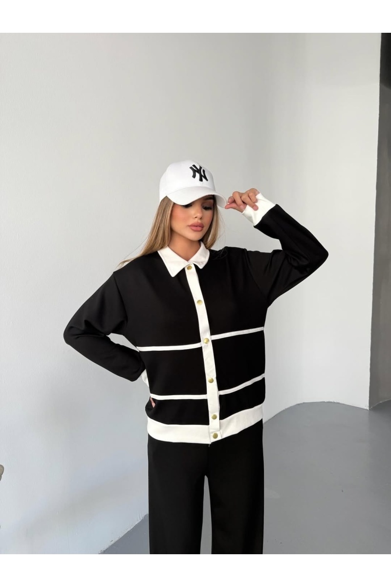 Yakalı Çıtçıtlı Takım