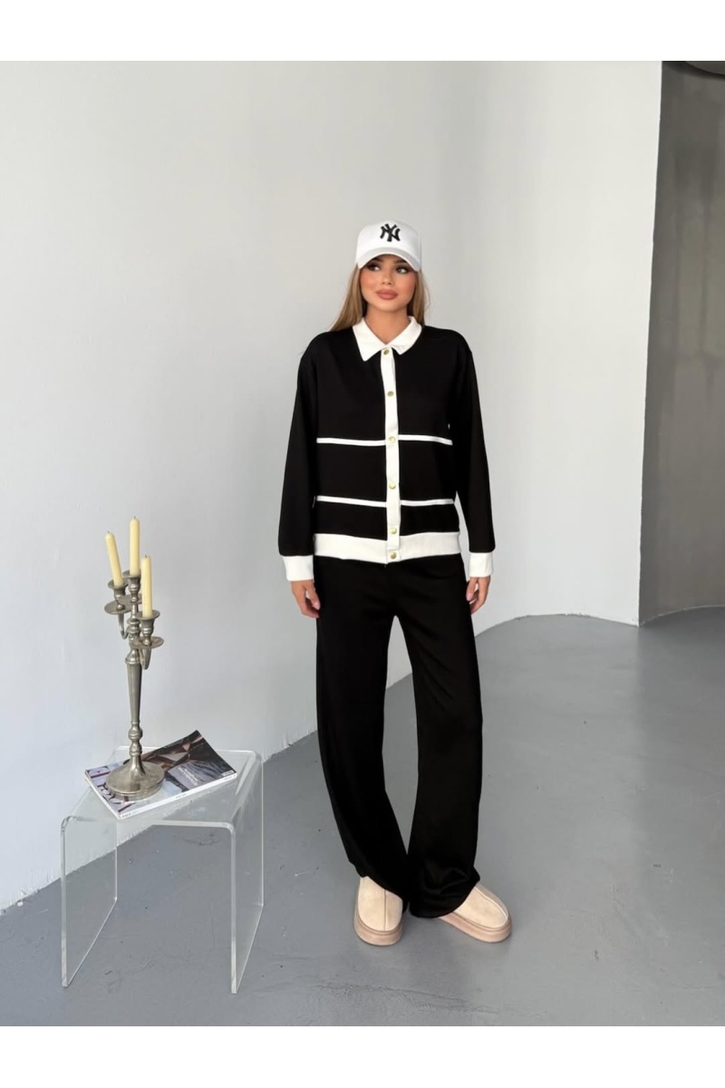 Yakalı Çıtçıtlı Takım