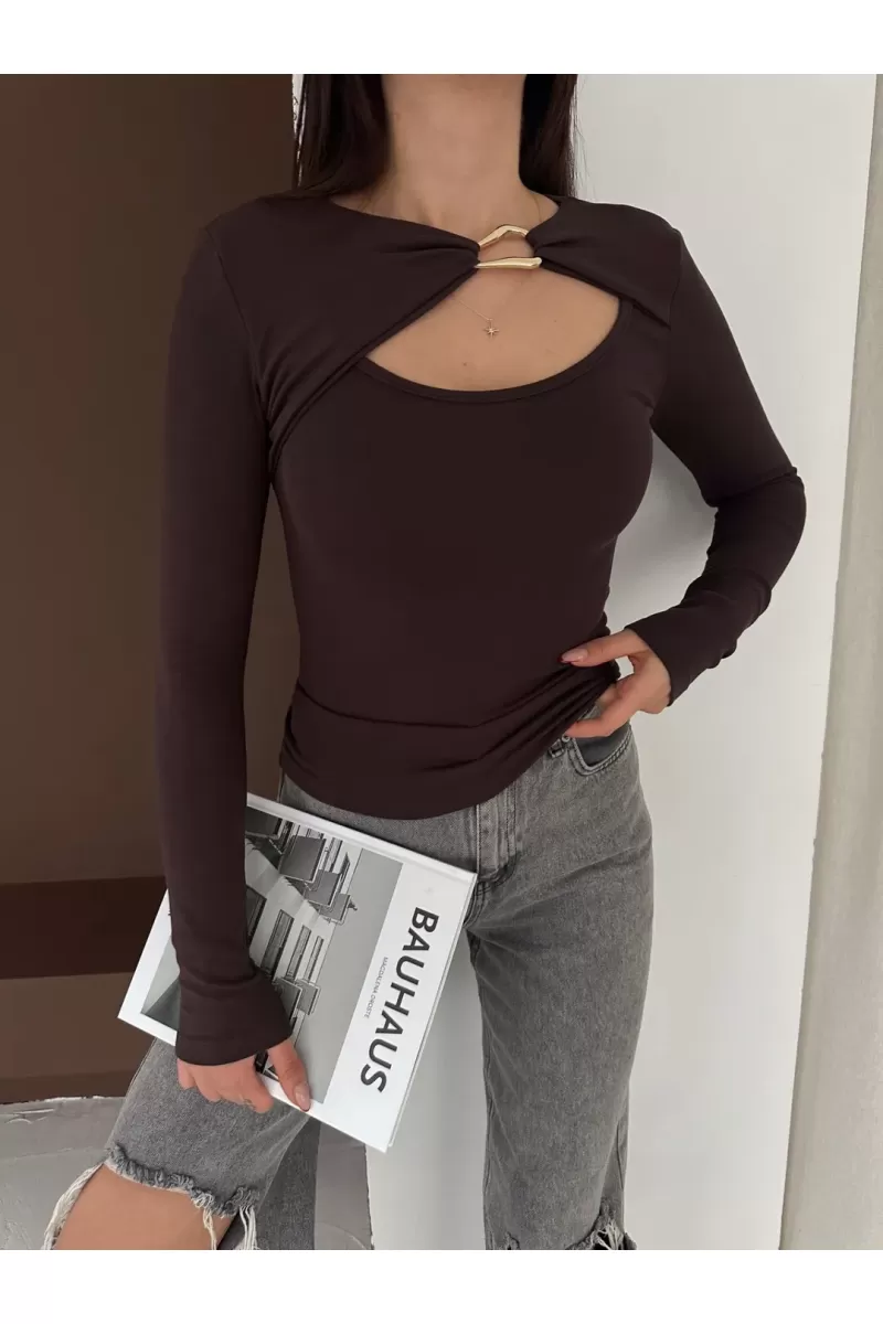 Toka Detaylı Bluz
