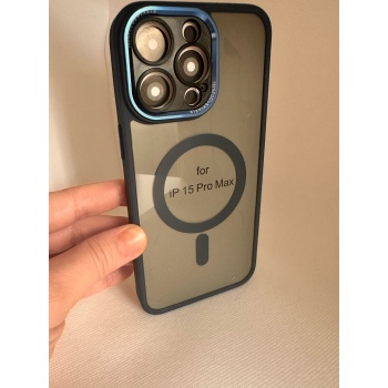 İPHONE 15 pro max FOCUS PİXEL MAGSAFE mavi