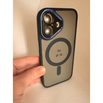 İPHONE 16 FOCUS PİXEL MAGSAFE mavi