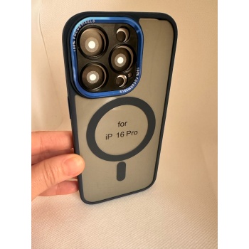 İPHONE 16 pro FOCUS PİXEL MAGSAFE mavi