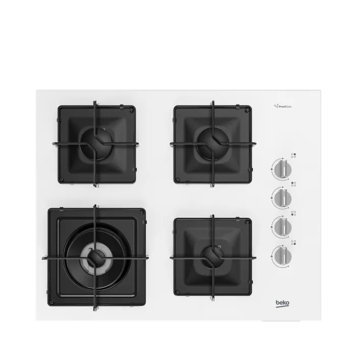 BEKO BOCD K 6510 EWB Gazlı Cam Tablalı Ocak