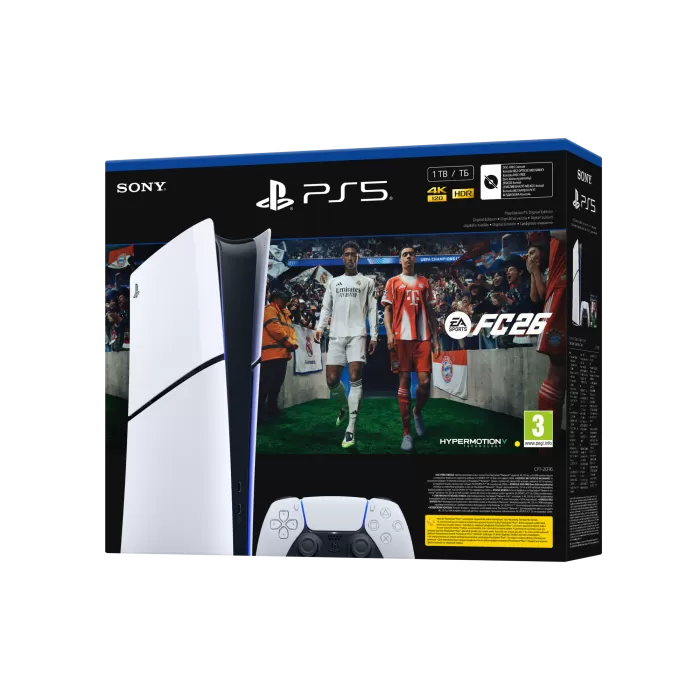 SONY Sony Playstation 5 Dijital & FC26 Oyun Konsolu