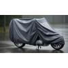 Kanuni Windy 125 Arka Çanta Uyumlu Motor Branda Örtü Miflonlu Premium 4 Mevsim Koruma Gri