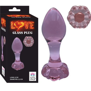 LOVE GLASS PLUG