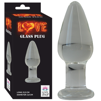 LOVE GLASS PLUG