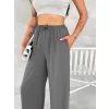 Ayrobin Oversize Kadın Pantalon - Füme
