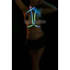 Karanlıkta Parlayan Elbise, T-Shirt Üzeri Şık Reflektörlü Harness - APFT52