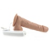 Realdo 19cm Titreşimli 360 Rotasyonlu Gerçekçi Dildo Vibratör