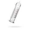 Tırtıklı Noktalı Şeffaf 15.3cm Penis Kılıfı