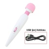 Vibex USB Şarjlı Wand Vibratör