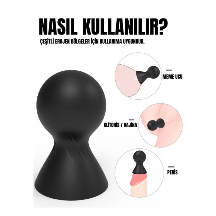 Fetilux Göğüs Ucu ve Klitoris Uyarıcı Pompa - Pembe