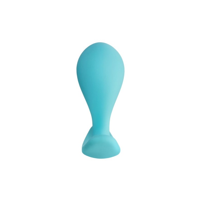 Tek Boğumlu Çapalı Mini Anal Tıkaç 5.5cm - Mavi