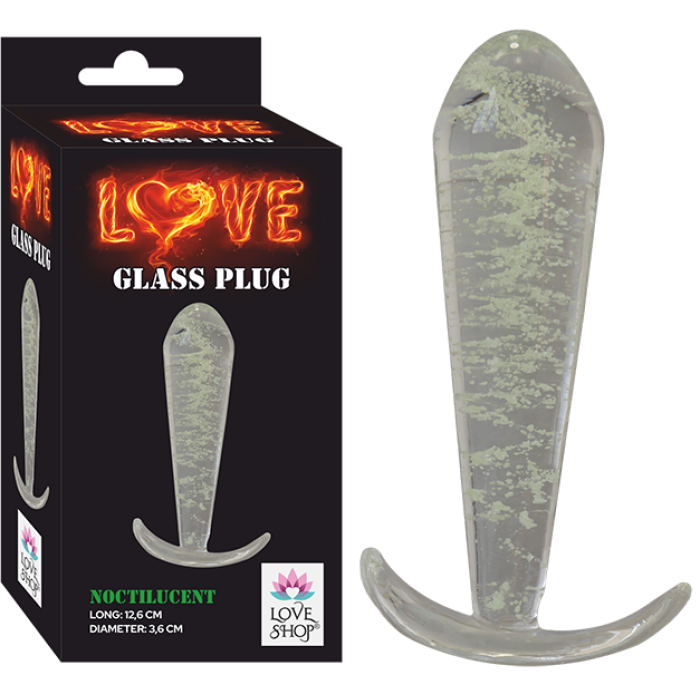 LOVE GLASS PLUG