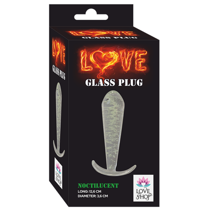 LOVE GLASS PLUG