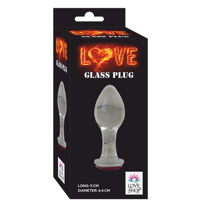 LOVE GLASS PLUG