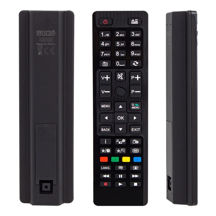 HI-LEVEL - PANASONIC SİYAH TUŞLU LCD*LED TV KUMANDA (4172)