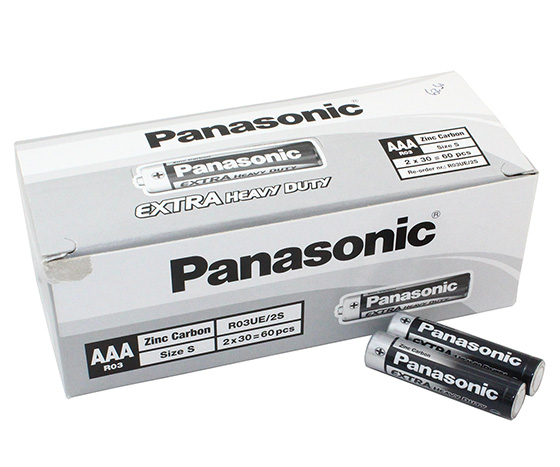 Panasonic Manganez İnce Kalem Pi̇l (60Li Paket) (4172)