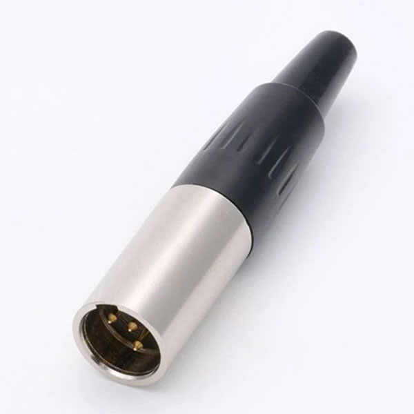 Mi̇ni̇ Canon 3 Pi̇n Erkek Jack Fi̇ş (4172)
