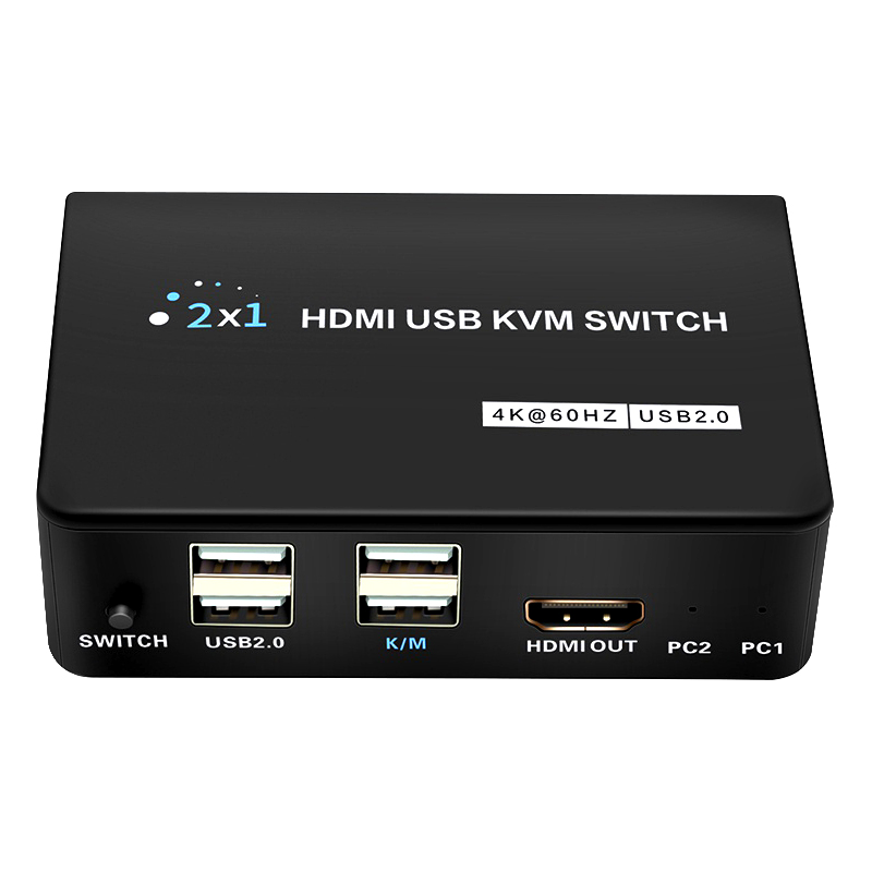 4K Hdmi Usb Kvm Switch 2X1 (4172)