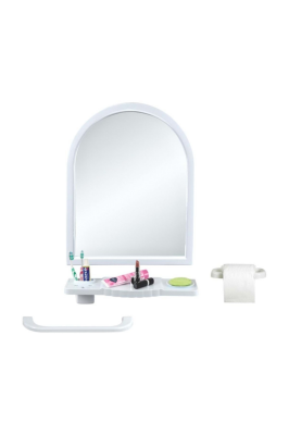 Beyaz Mega Ayna Seti̇ (4172)