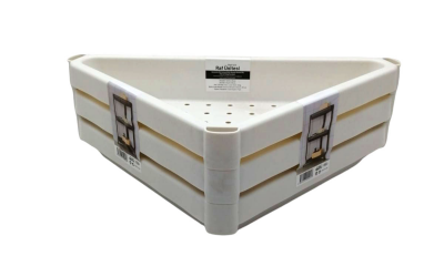 Üçgen - Beyaz Prati̇k Raf Üni̇tesi̇ Plasti̇k