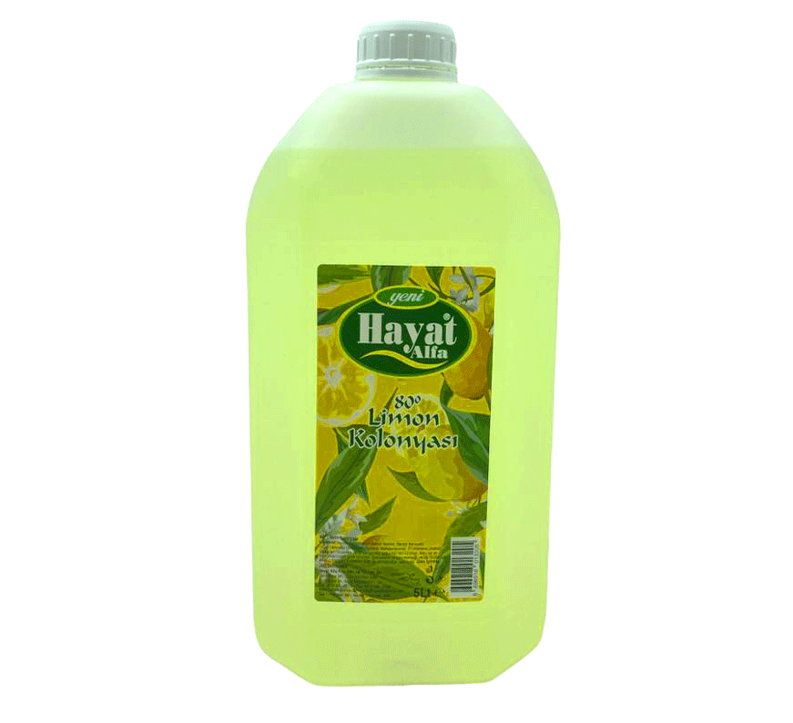 Hayat 5Lt Li̇mon Kolonya Bi̇don (4172) Hayat 5Lt Li̇mon Kolonya Bi̇don (4172)