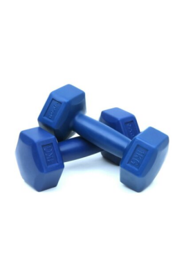1Kg Plasti̇k Köşeli̇ Dambil 2 Parça (4172)