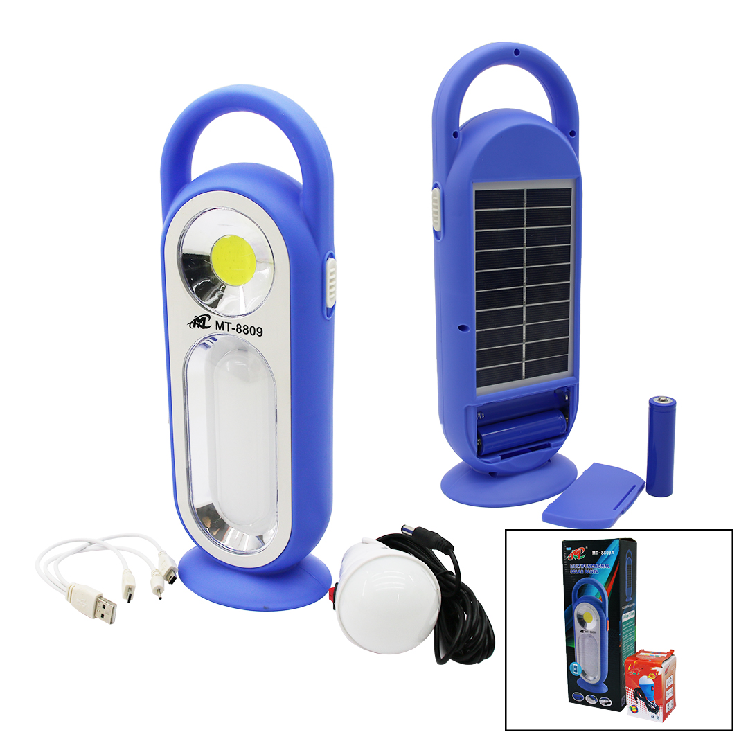 3In1Solar - Pi̇lli̇ - Usb Şarjli - Fener Işildak Powerbank Led - - Seyyar Ampul