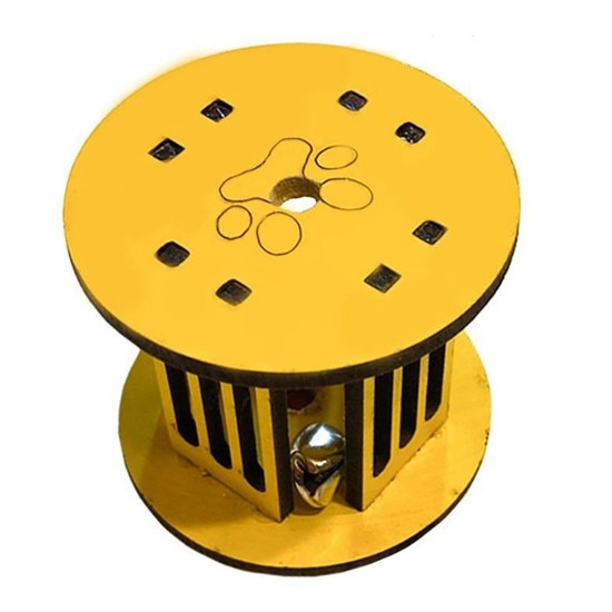 Mini Silindir Eğlenceli Renkli Sağlam Küçük Pati İzi Şekilli Kedi Oyuncağı (4172) Mini Silindir Eğlenceli Renkli Sağlam Küçük Pati İzi Şekilli Kedi Oyuncağı (4172)