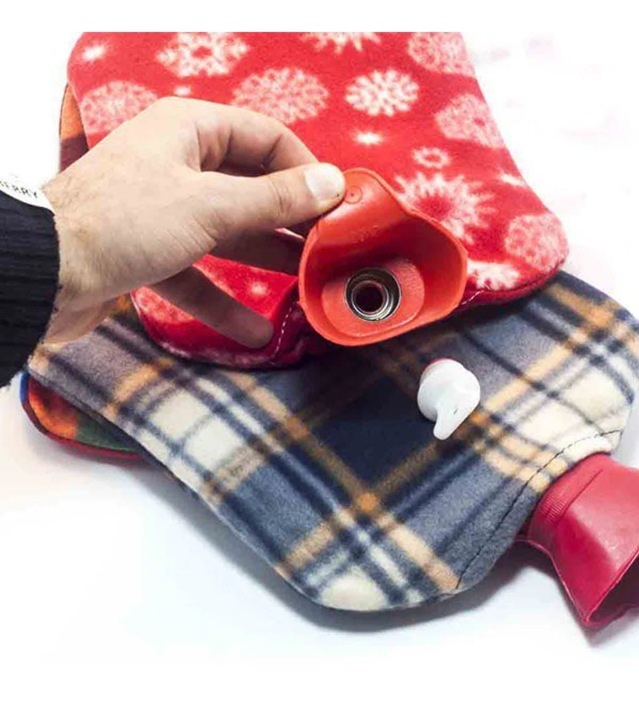 Sıcak Su Torbası 2 Litre Polar Kılıflı Termofor (4172) Sıcak Su Torbası 2 Litre Polar Kılıflı Termofor (4172)