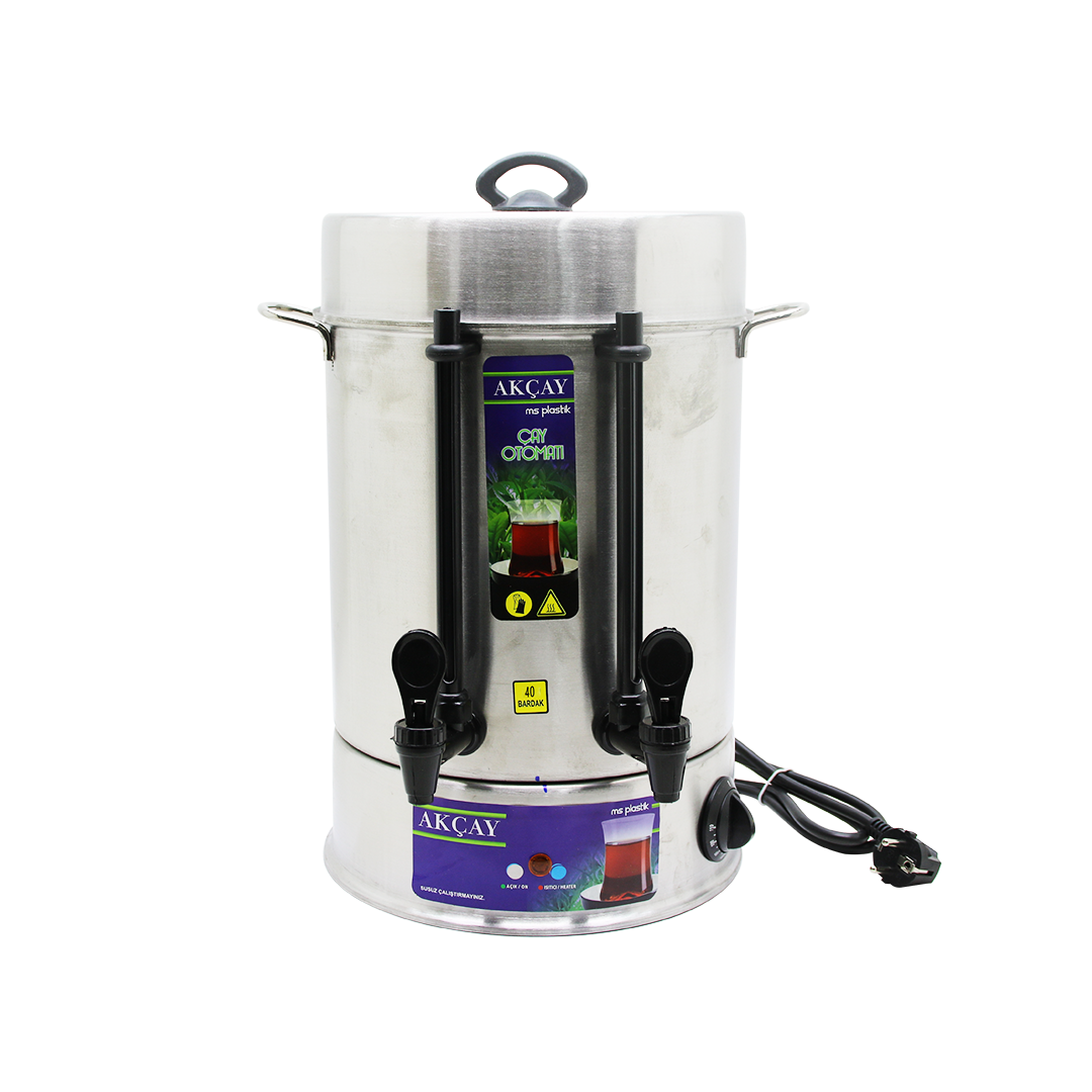 Çay Otomati 40 Bardak Semaver Elektri̇kli̇ Çay Maki̇nesi̇ (4172)
