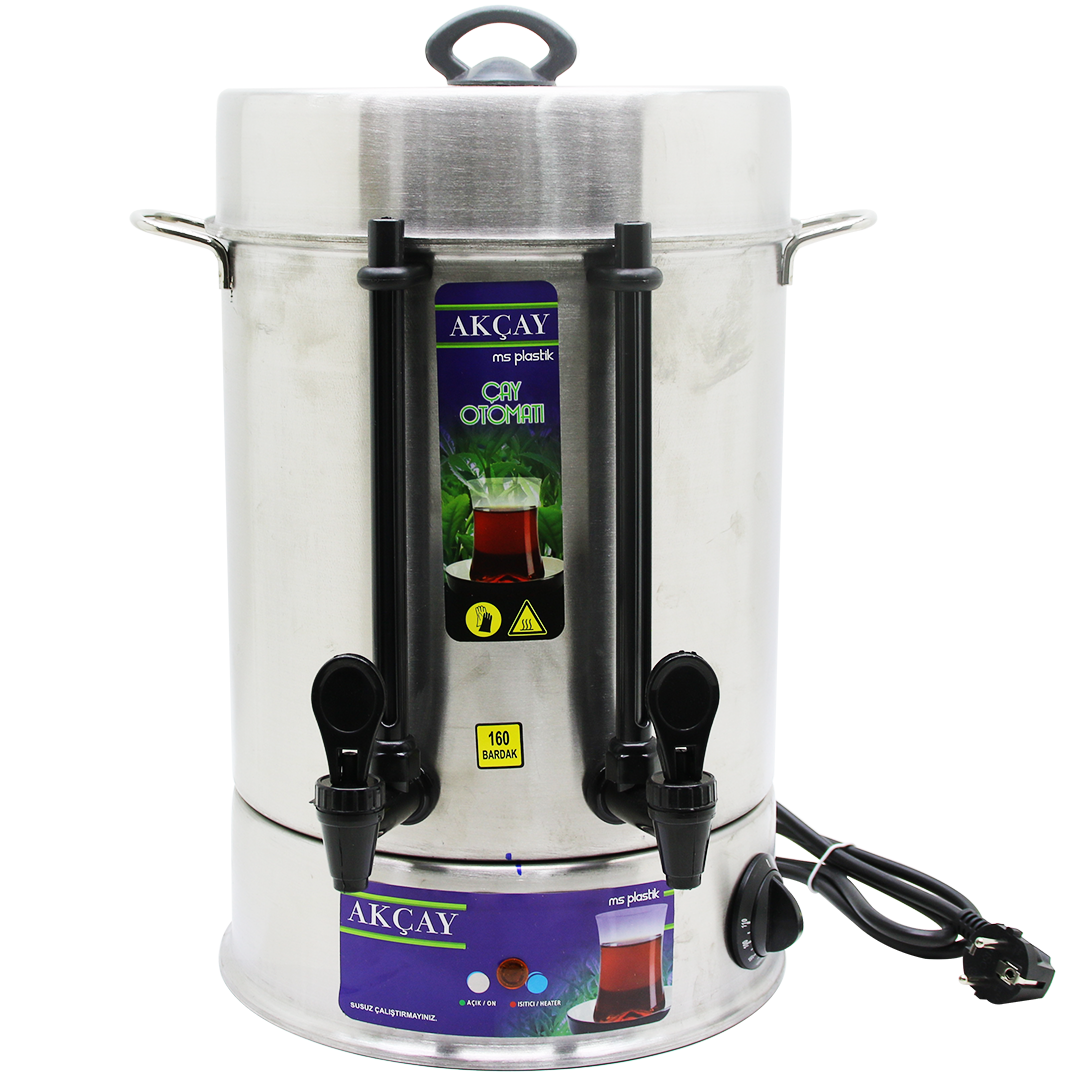 Çay Otomati 160 Bardak Semaver Elektri̇kli̇ Çay Maki̇nesi̇ (4172)
