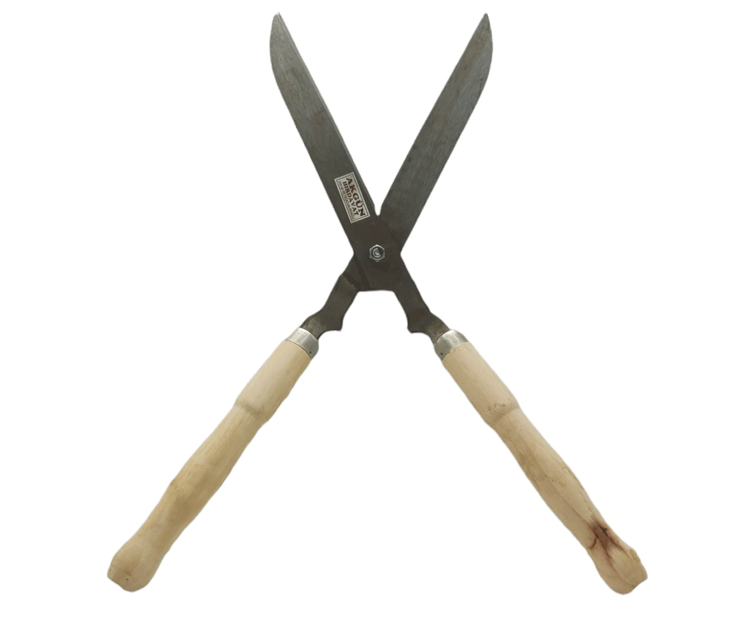 Ahşap Sapli Metal Çi̇m Makasi (4172)