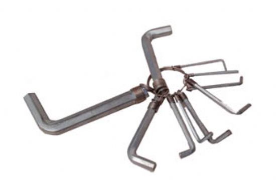 Allen Anahtar Takım Altı Köşeli 10 Parça Alyan (4172)