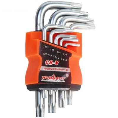 9 Parça  İyi̇ Crv Kisa Yildiz Alyan Torx Key Set (4172)