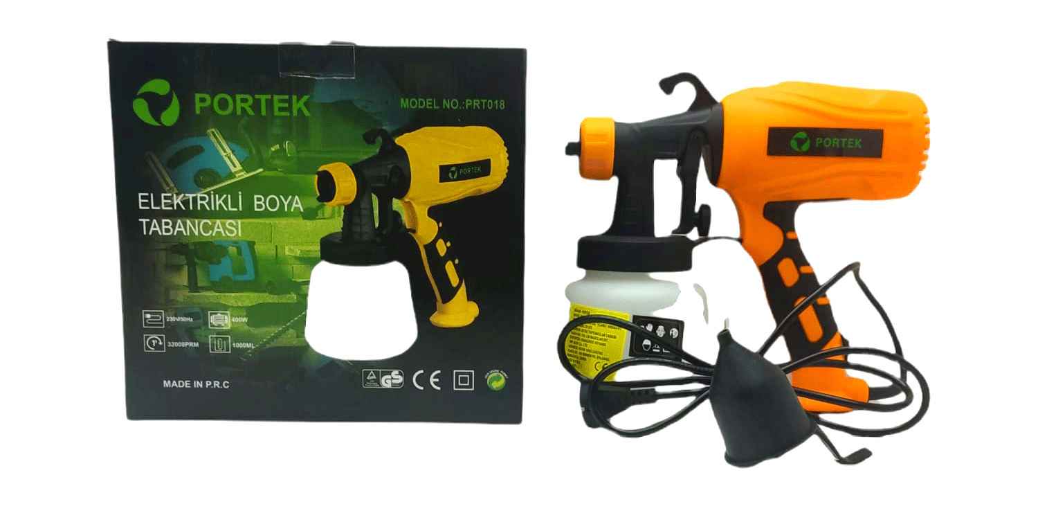 Elektri̇kli̇ Boya Tabancasi 1000 Ml.400W Prt-018 (4172)