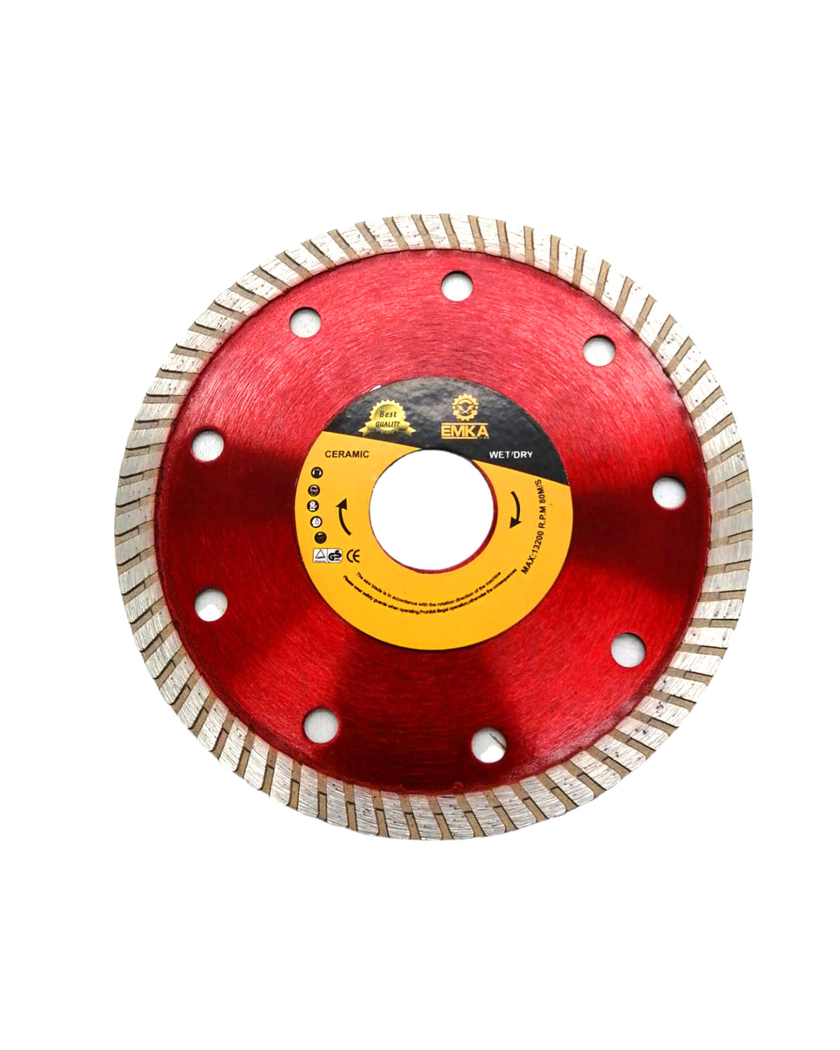 Mermer Grani̇t Serami̇k İnce Hassas Turbo Kesi̇ci̇ Di̇sk 115X22.2-3Mm (4172)