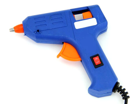 Glue Gun Sıcak Silikon Tabancası Aç/Kapa Düğmeli 20Watt (4172)