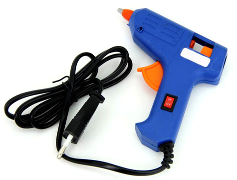 Glue Gun Sıcak Silikon Tabancası Aç/Kapa Düğmeli 40Watt (4172)