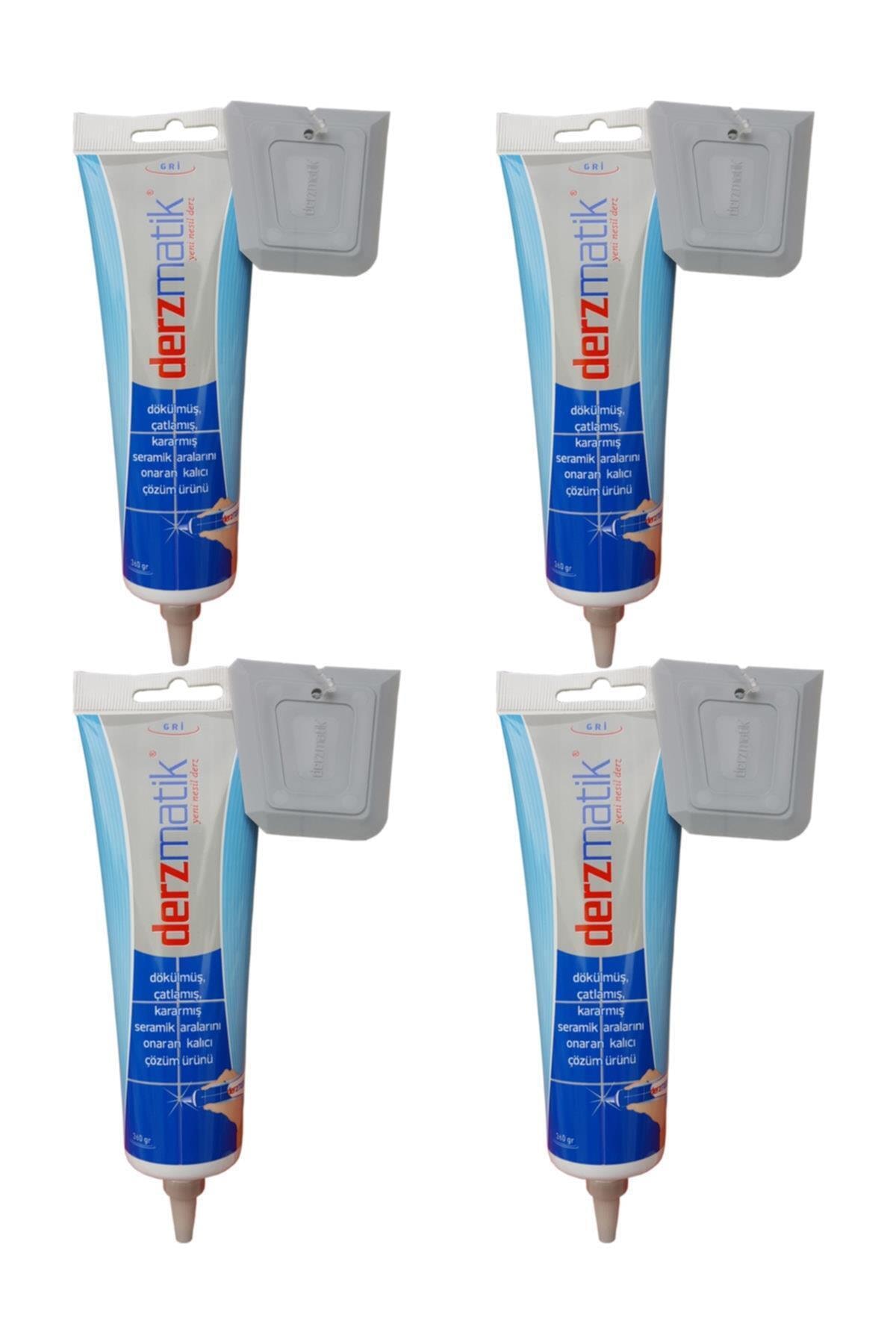 Derzmatik Gaga Uçlu Hazır Derz Dolgu Krem 360 Gr 4’Lü (4172)