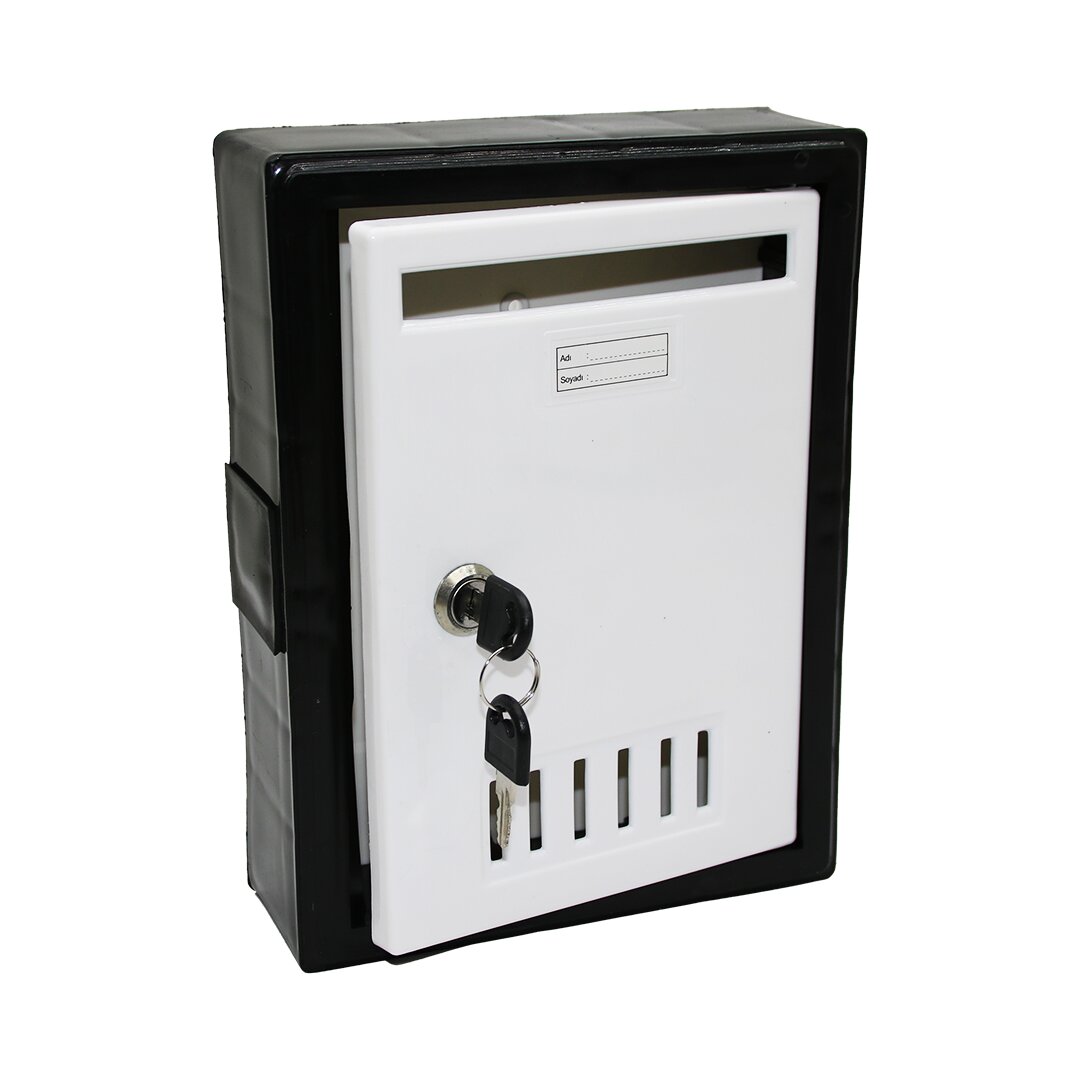 Plasti̇k Si̇yah Posta Kutusu (4172)