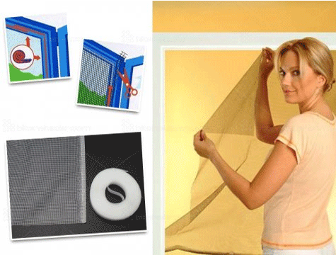 Pencere Cam Sinekliği ( 70 Cm X 125 Cm. ) (4172)