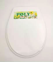 Beyaz Yumuşak Klozet Kapak Büyük Puf (4172)